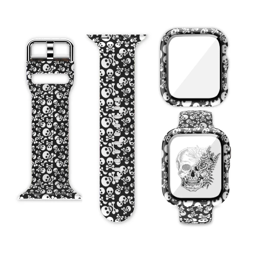 Apple Watch Silicone Strap - Unique Printed Designs