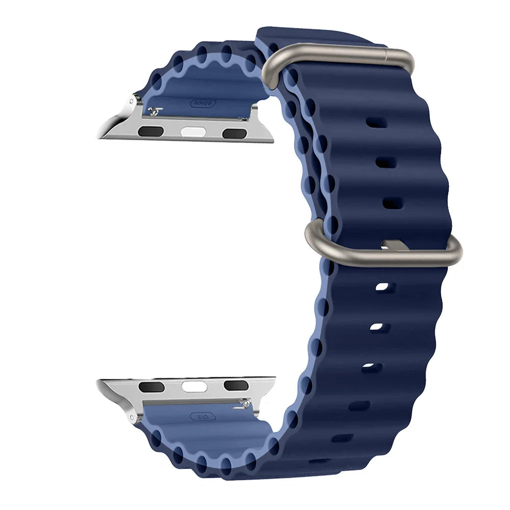 Apple Watch Silicone Strap - Soft Waterproof and Breathable