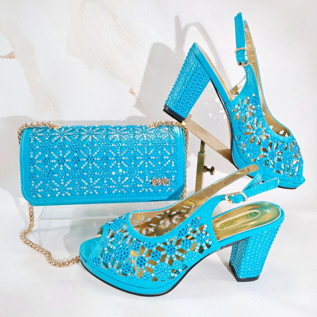 Beautiful Italian Shoes And Bag Sets HG1-1