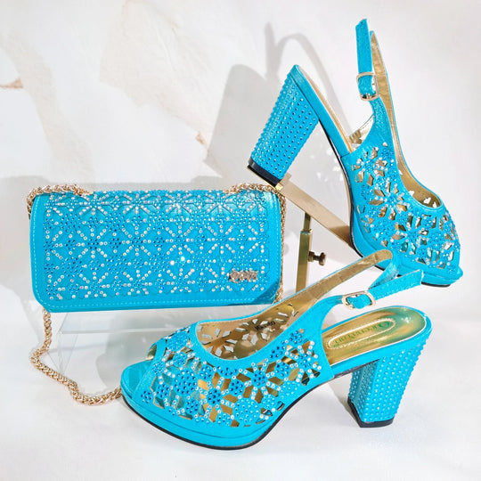 Beautiful Italian Shoes And Bag Sets HG1-1