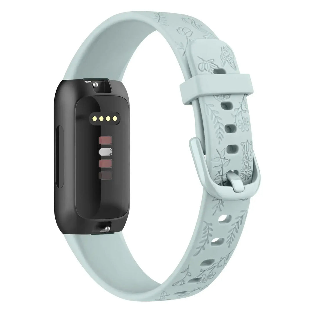 Fitbit Inspire 3 Silicone Band with Designs – Stylish Patterned Strap