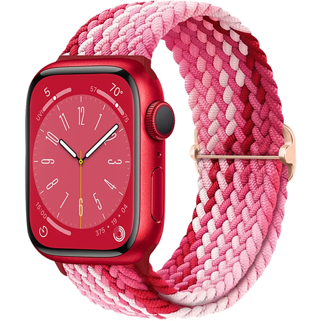 Apple Watch Braided Strap - Soft Elastic Nylon Band