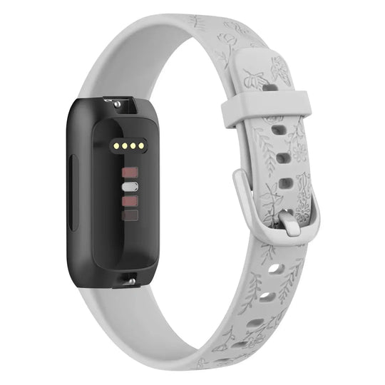 Fitbit Inspire 3 Silicone Band with Designs – Stylish Patterned Strap