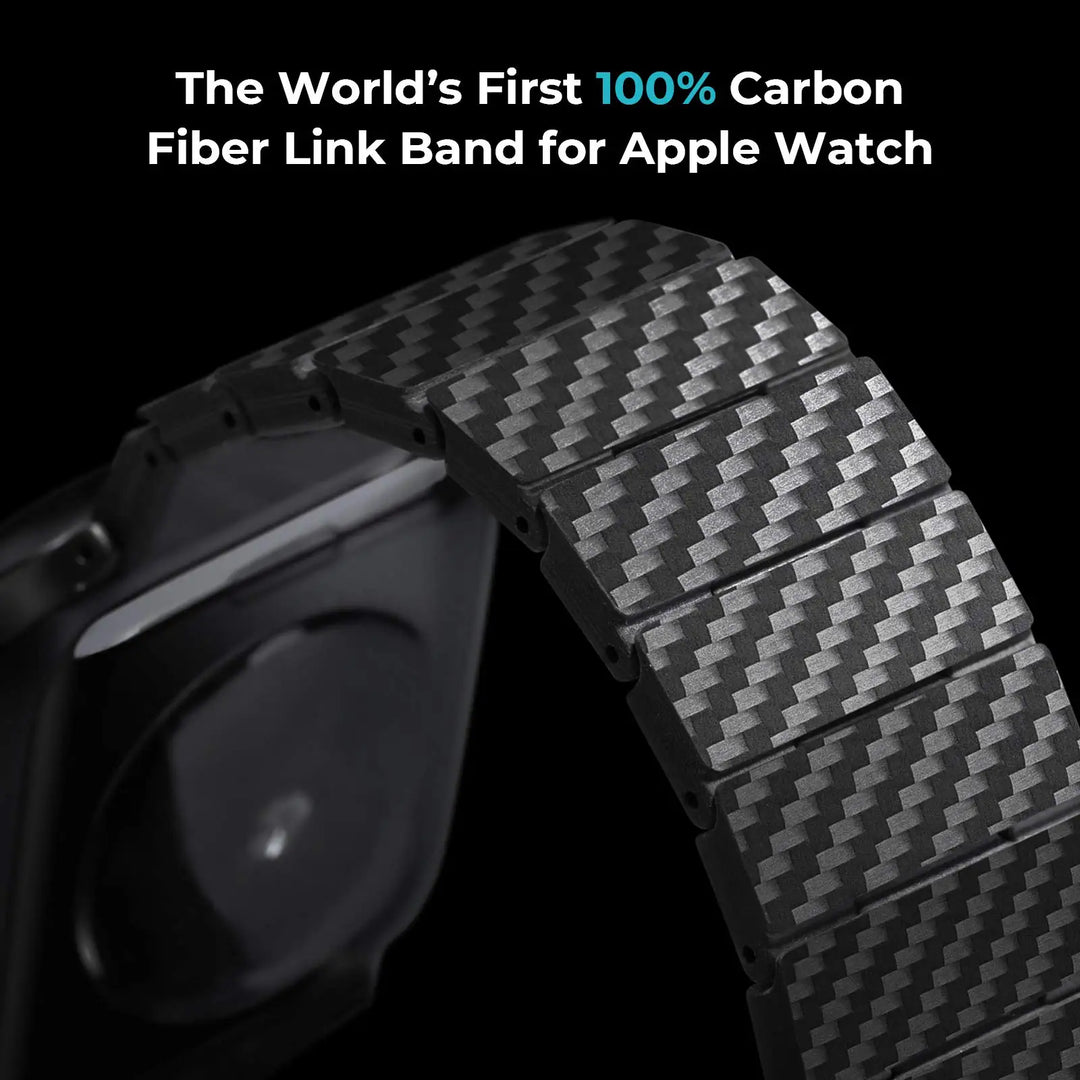 Apple Watch Carbon Fiber Strap - Sturdy, Sleek, Modern