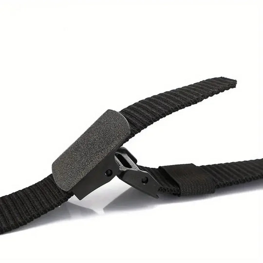 StealthStrap Airport-Ready Tactical Nylon Belt – Ultra-Light, Metal-Free, Adjustable Outdoor Waist Belt for Men & Women (1.5" Wide)