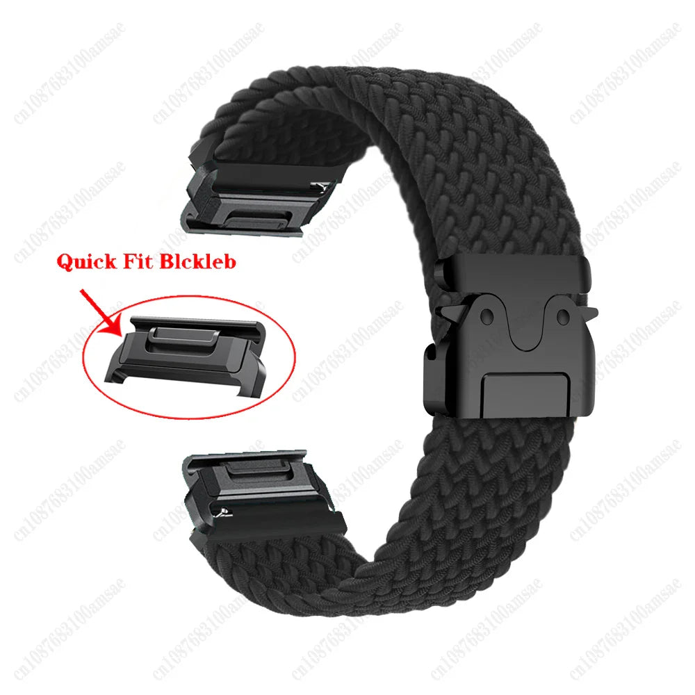 Garmin Braided Nylon Strap - Durable, Lightweight, Colorful