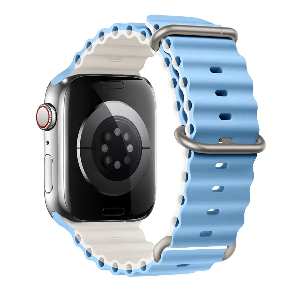 Apple Watch Silicone Strap - Waterproof and Breathable Band