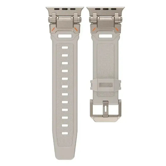 Apple Watch Silicone Metal Band - Premium Durable Strap