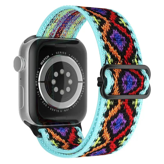 Apple Watch Nylon Band - Stylish, Durable, Elastic Design