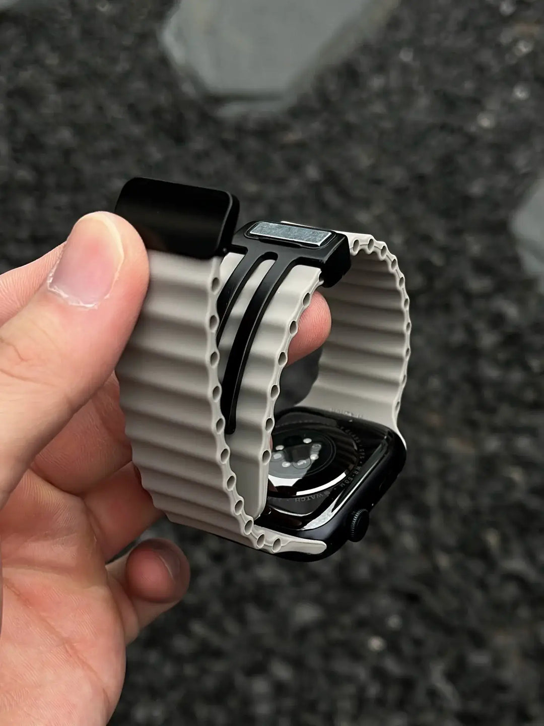 Apple Watch Silicone Strap - Soft Flexible Magnetic Design