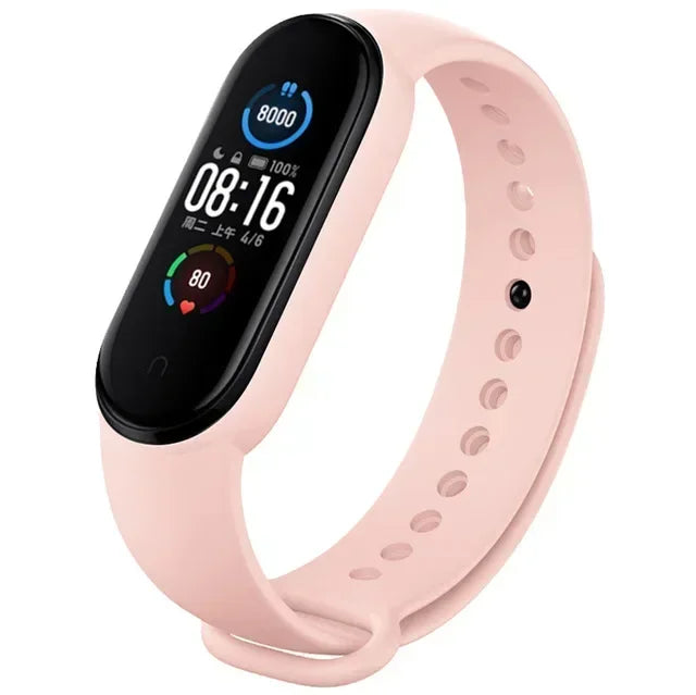 MiSnap Pop-Band: The Silky-Smooth Silicone Strap for Xiaomi Mi Band Legends (3/4/5/6/7)