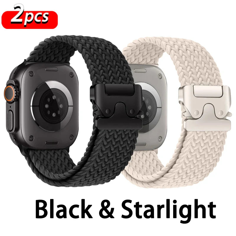 Apple Watch Parachute Strap - Braided Nylon, Breathable