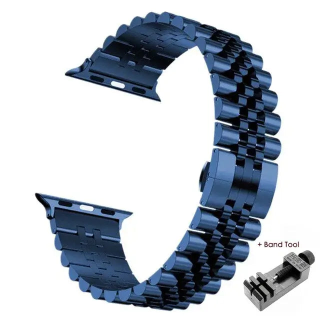 Apple Watch Stainless Steel Strap - Elegant Durable Design
