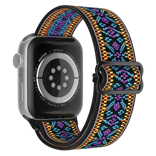 Apple Watch Nylon Band - Stylish, Durable, Elastic Design
