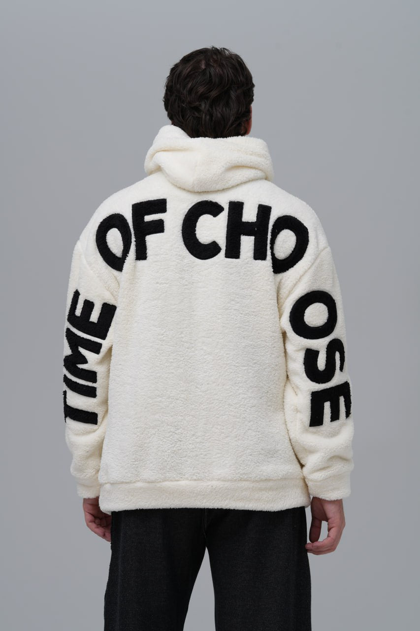 "SAW" Teddy Fleece Hoodie