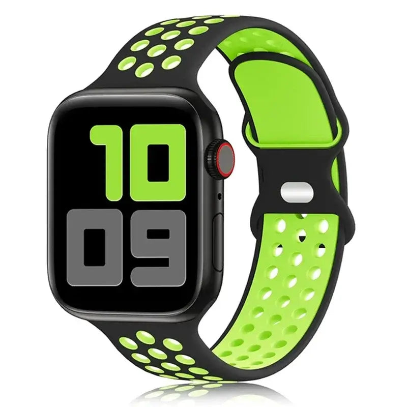 Apple Watch Silicone Band - Soft Breathable Design