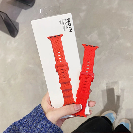 Apple Watch Silicone Strap - Soft Comfortable Rubber Band