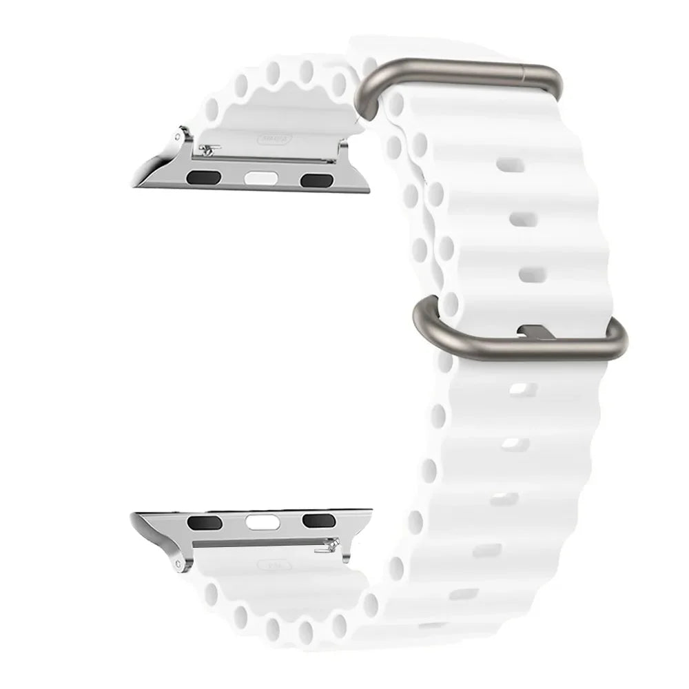 Apple Watch Silicone Strap - Soft Waterproof and Breathable