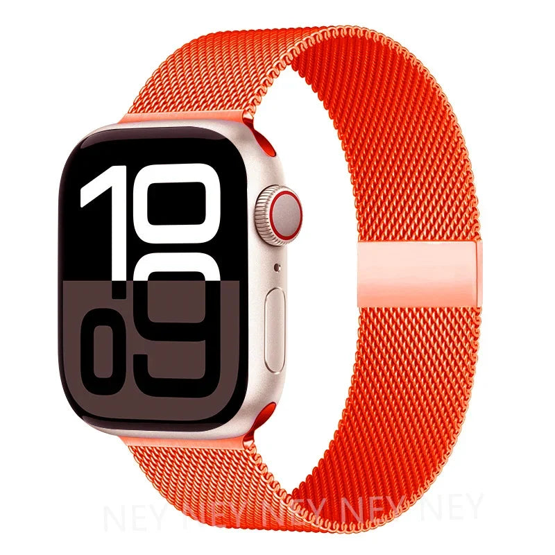 Apple Watch Milanese Loop Band - Premium Stainless Steel, Sleek