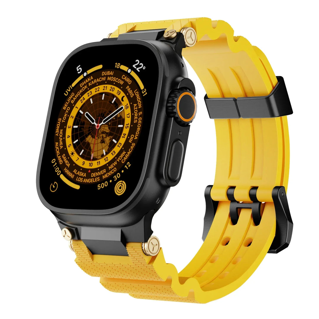 Apple Watch Silicone Sports Strap - Waterproof Rubber Band