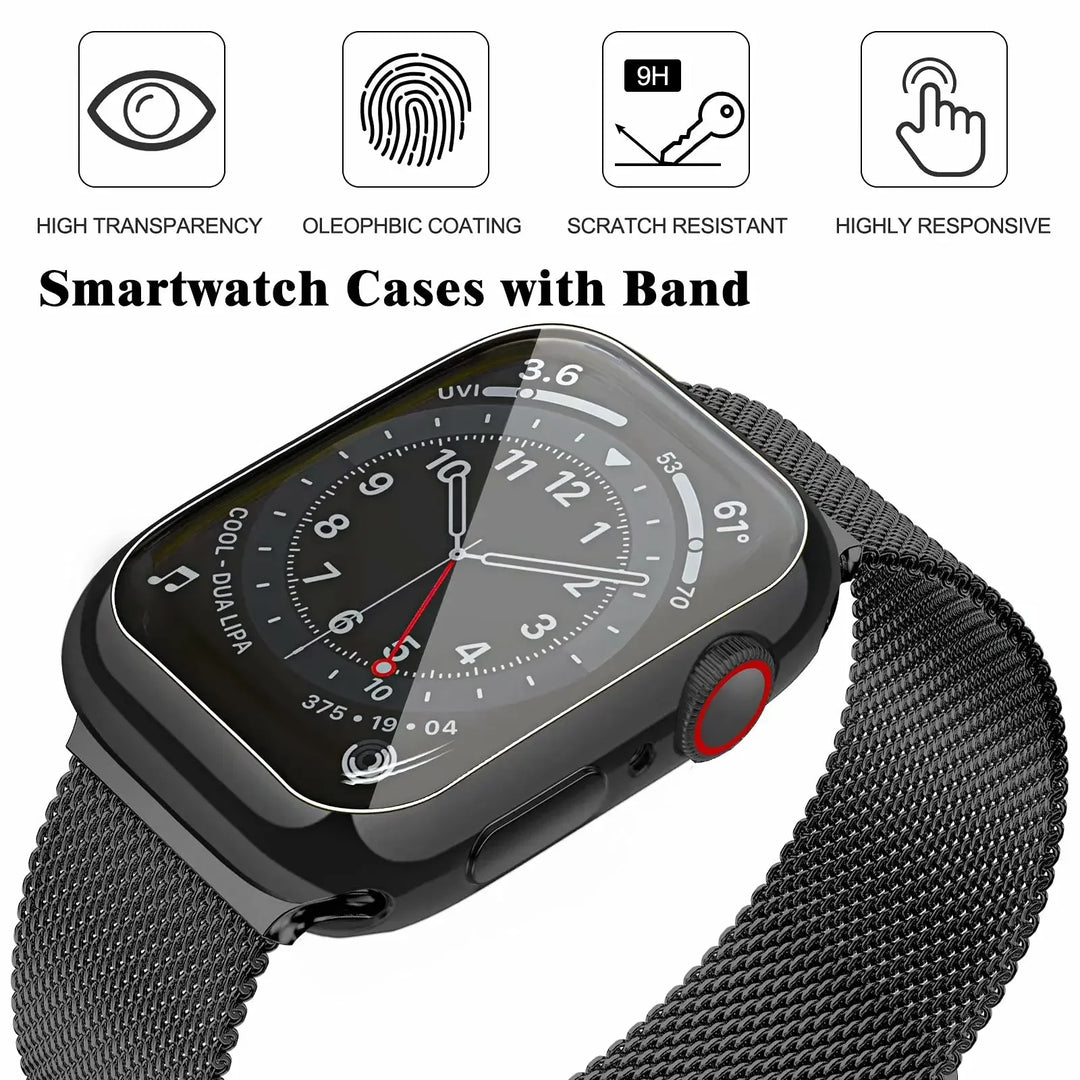 Apple Watch Milanese Loop Band - Premium Stainless Steel, Sleek