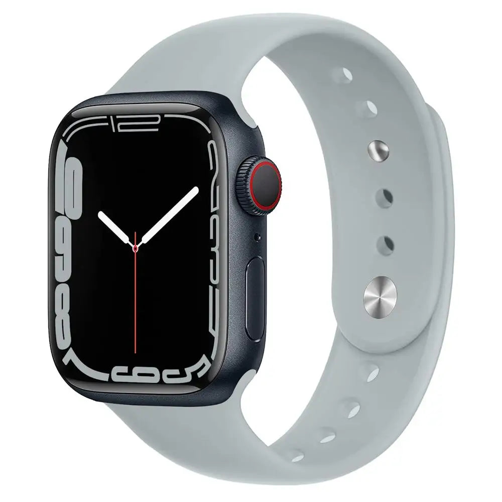 Apple Watch Silicone Strap - Soft Waterproof Comfortable