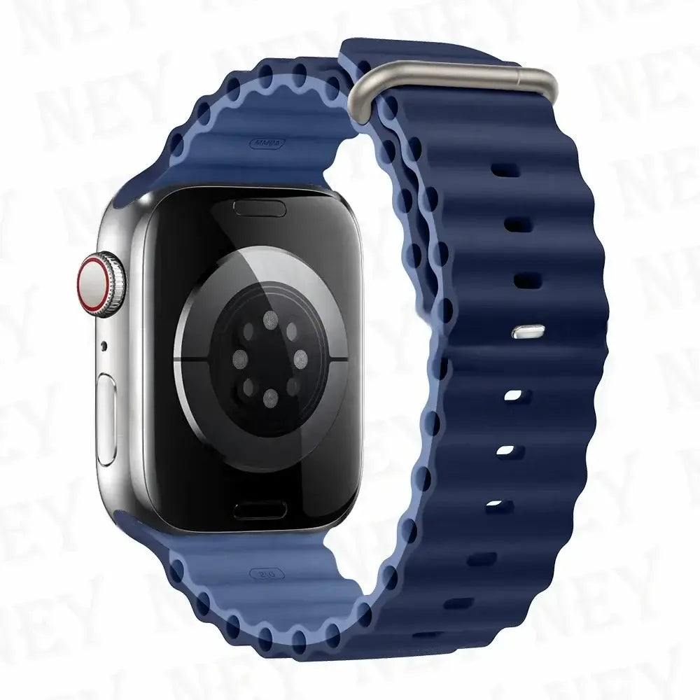 Apple Watch Silicone Strap - Soft Flexible Comfortable Fit