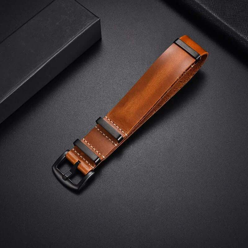 Huawei Leather Watch Band - Premium Classic Design