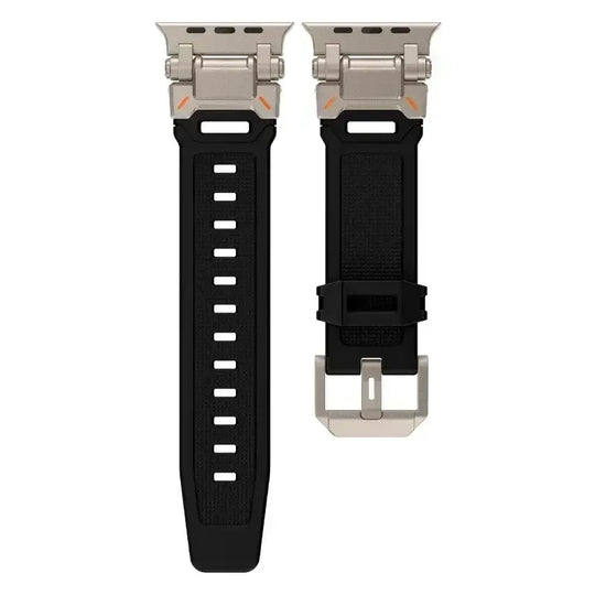 Apple Watch Silicone Metal Band - Premium Durable Strap