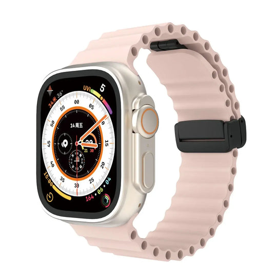 Apple Watch Silicone Strap - Soft Flexible Magnetic Design