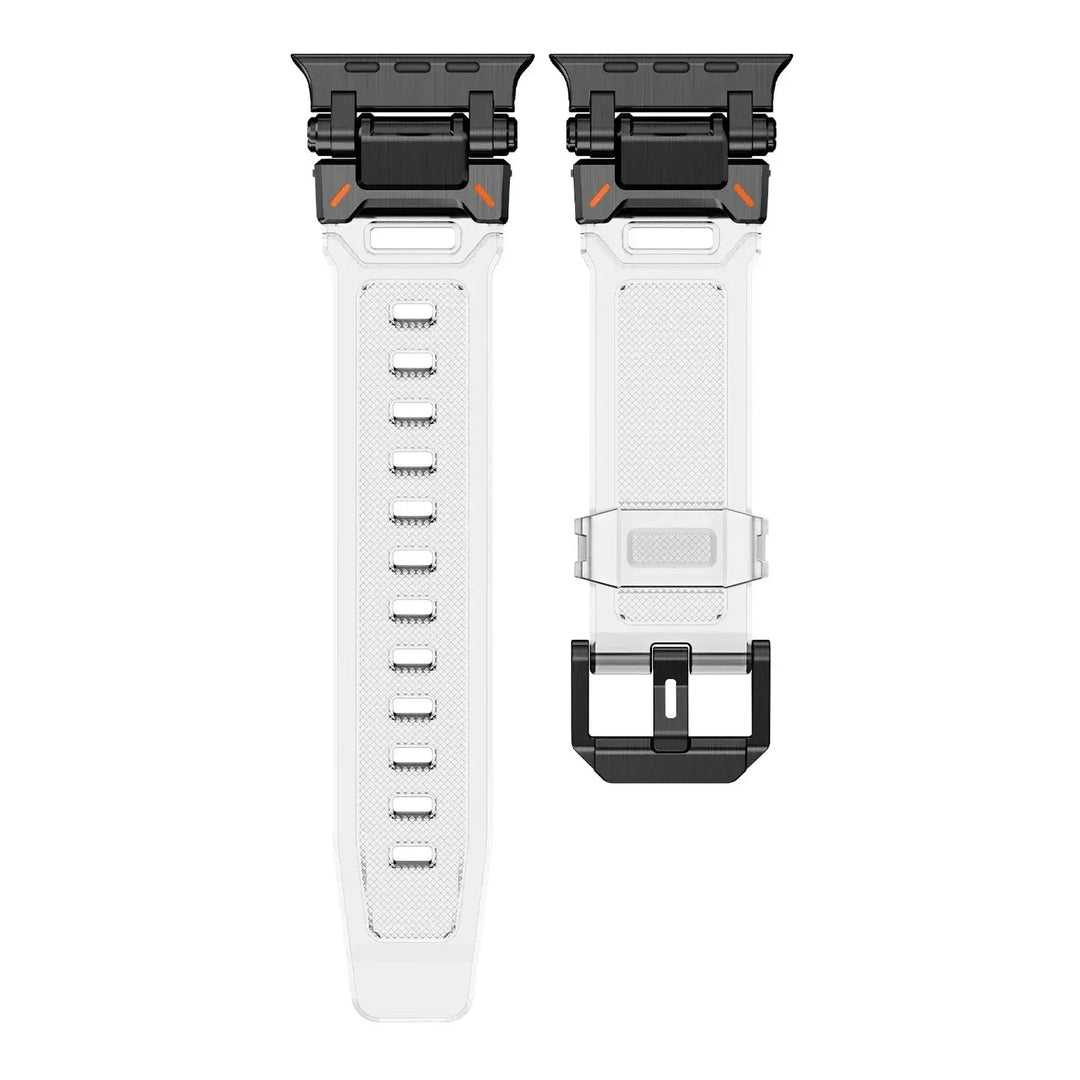 Apple Watch Silicone Metal Band - Premium Durable Strap