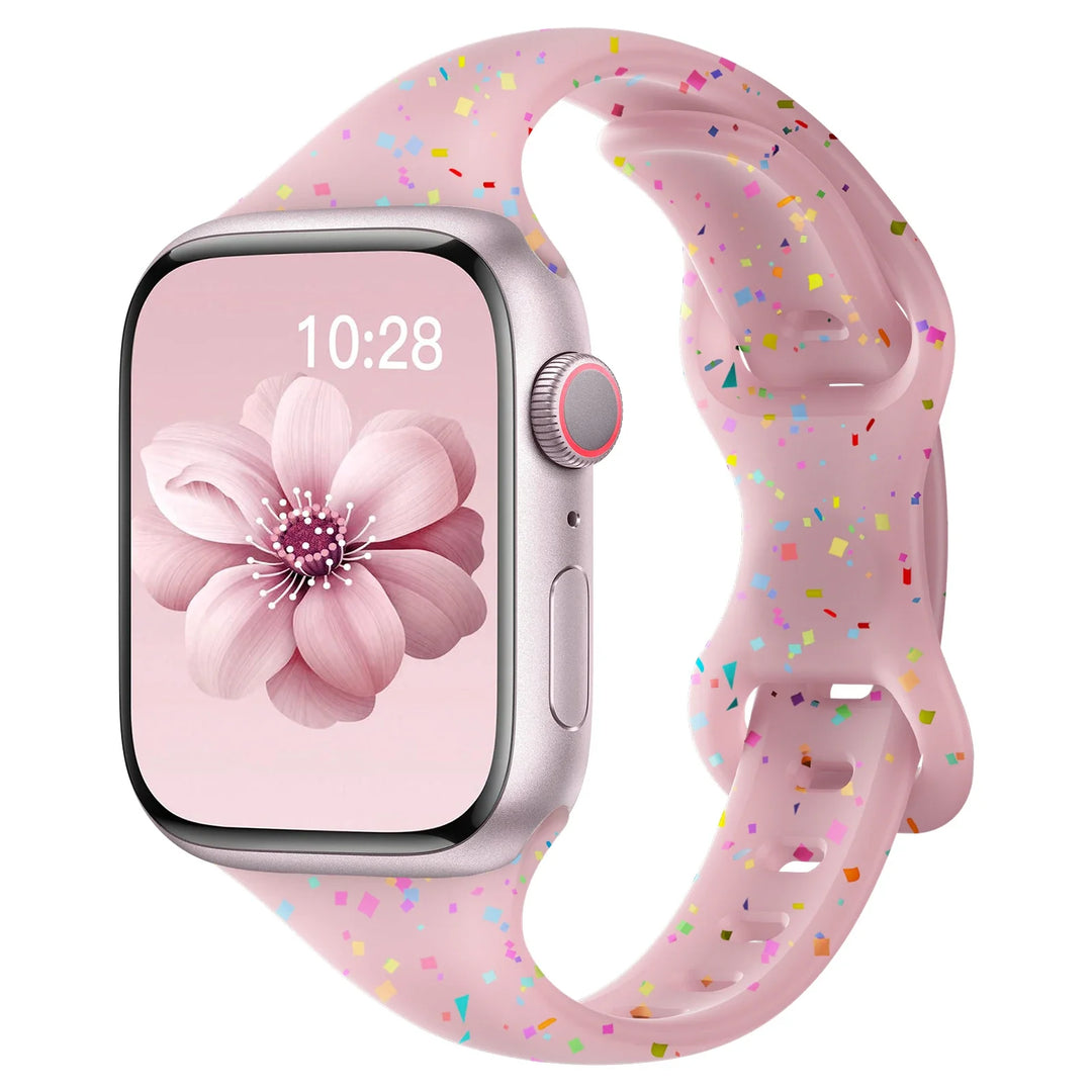 Apple Watch Silicone Band - Soft Flexible Design - Colorful