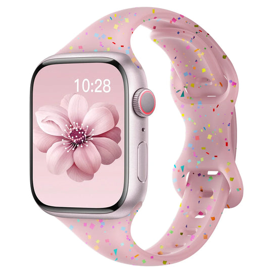 Apple Watch Silicone Band - Soft Flexible Design - Colorful