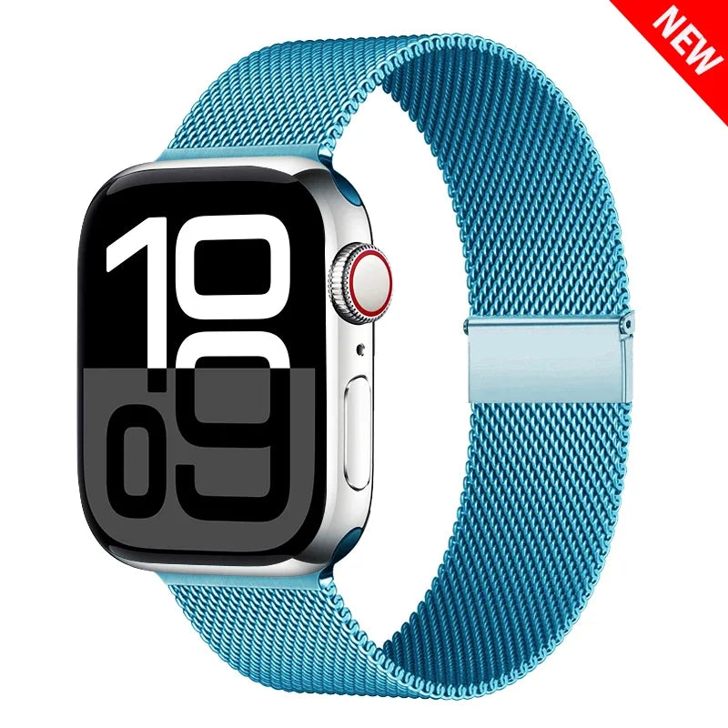 Apple Watch Milanese Loop Band - Premium Stainless Steel, Sleek
