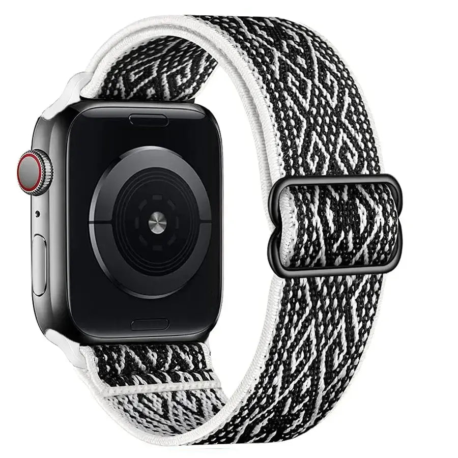 Apple Watch Nylon Band - Stylish, Durable, Elastic Design