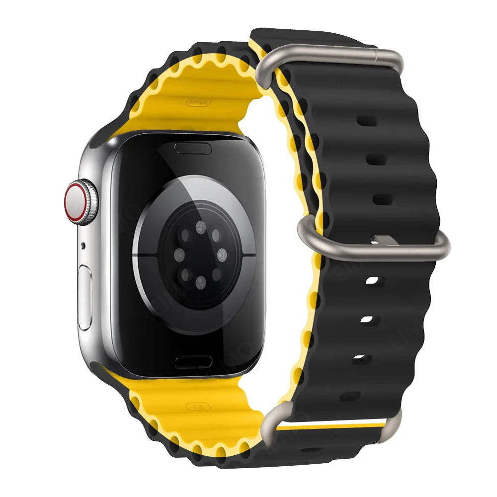 Apple Watch Silicone Strap - Waterproof and Breathable Band