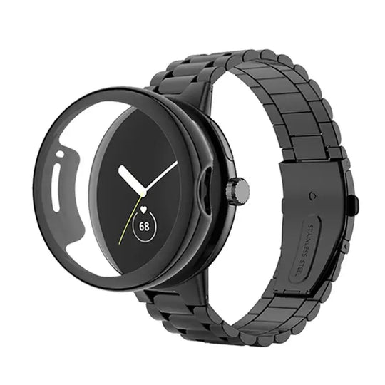 Google Pixel Stainless Steel Band and Case - Premium Design