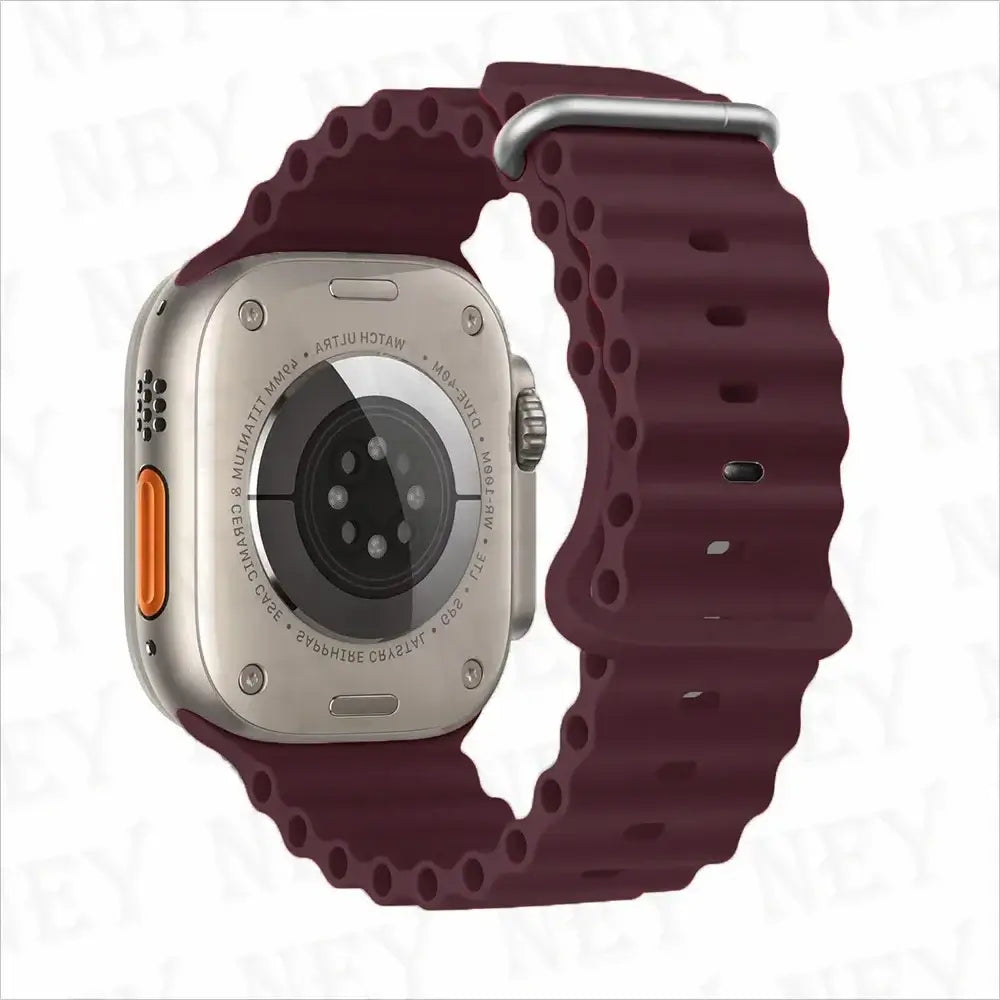 Apple Watch Silicone Strap - Soft Flexible Comfortable Fit