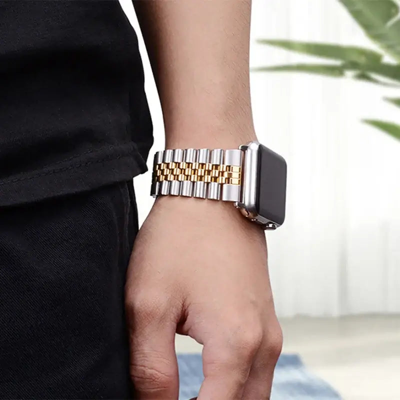 Apple Watch Stainless Steel Strap - Elegant Durable Design