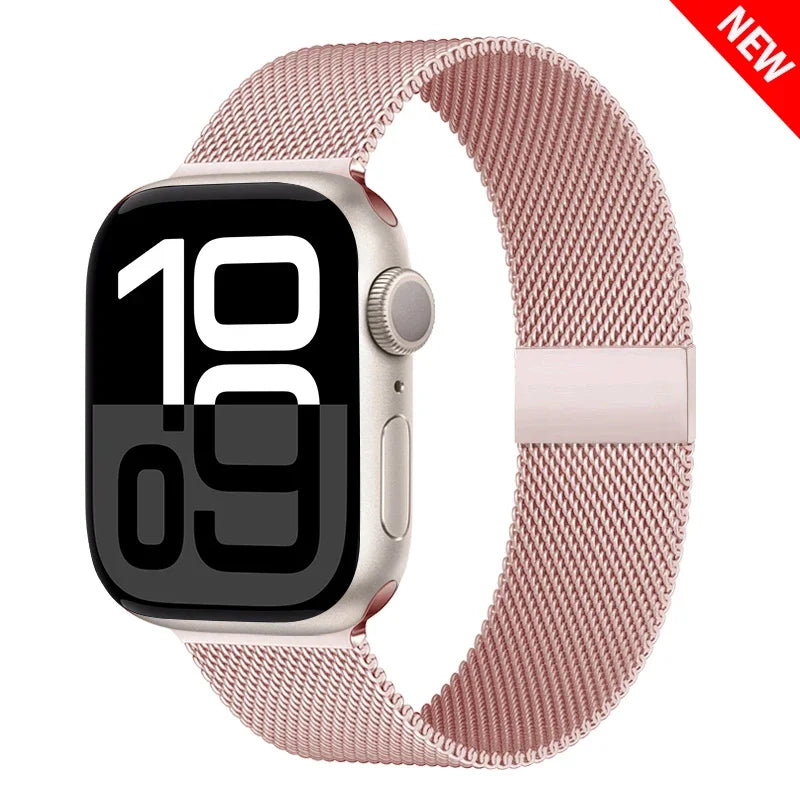 Apple Watch Milanese Loop Band - Premium Stainless Steel, Sleek