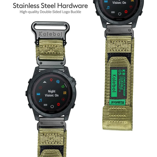 Durable Nylon Velcro Loop Garmin Bands - Quickfit