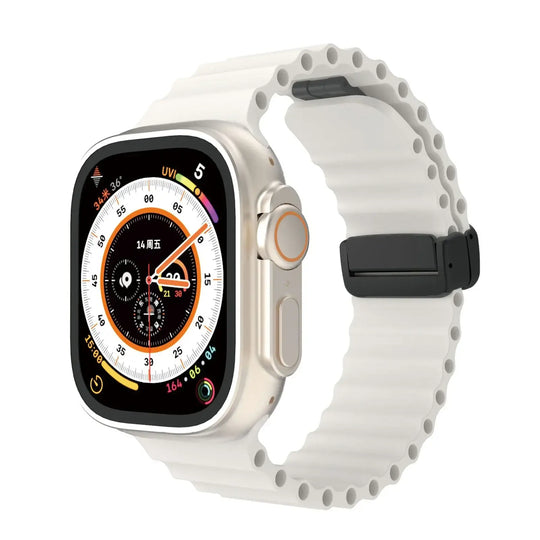 Apple Watch Silicone Strap - Soft Flexible Magnetic Design