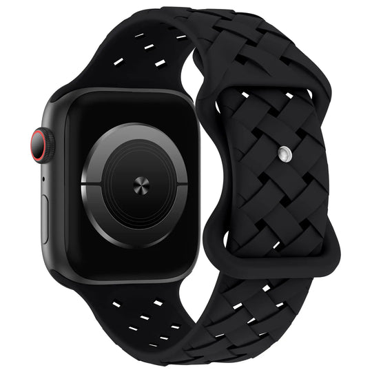 Apple Watch Silicone Strap - Sporty, Breathable, Durable