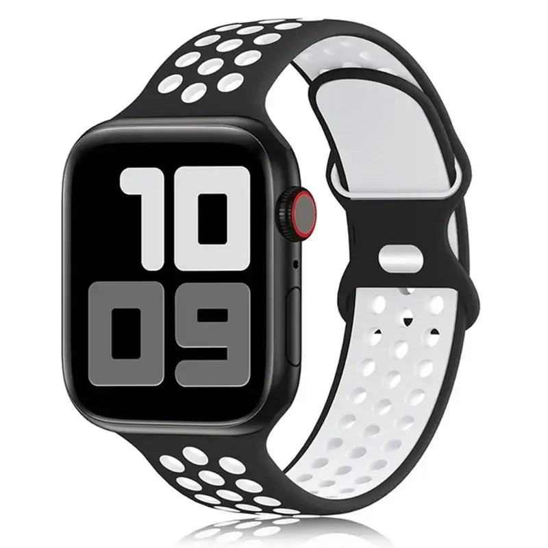 Apple Watch Silicone Band - Soft Breathable Design