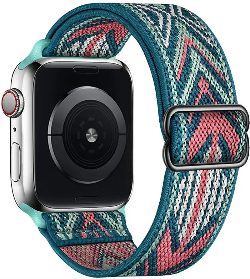 Apple Watch Nylon Band - Stylish, Durable, Elastic Design