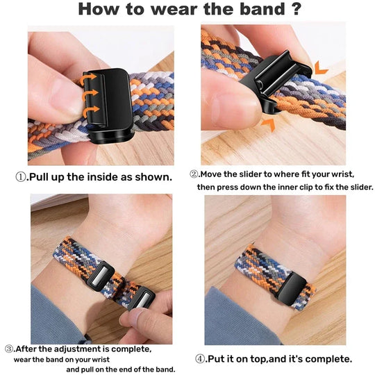 Apple Watch Nylon Band - Braided, Comfortable, Versatile