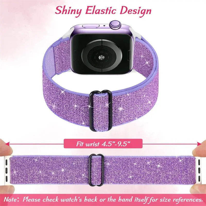 Apple Watch Nylon Band - Stylish, Durable, Elastic Design