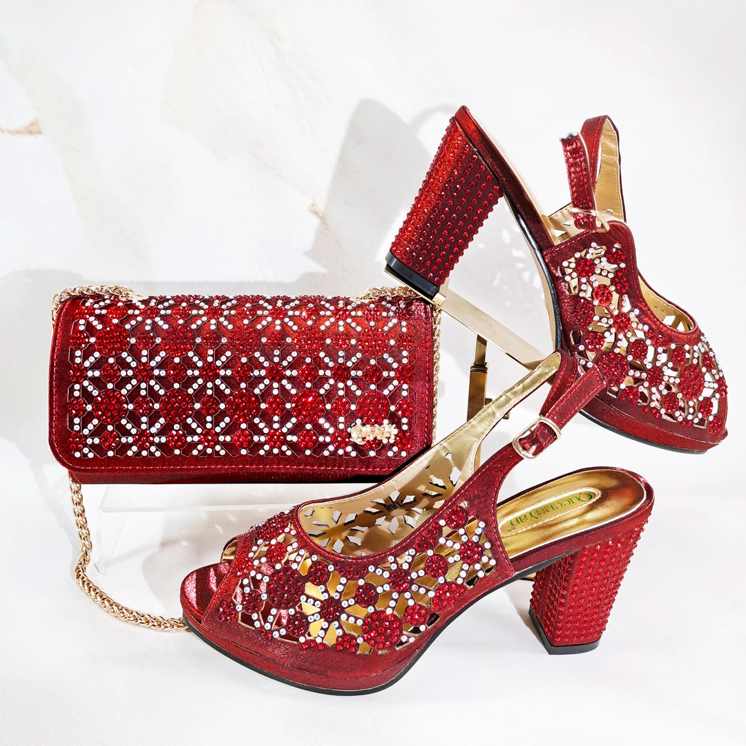 Beautiful Italian Shoes And Bag Sets HG1-1
