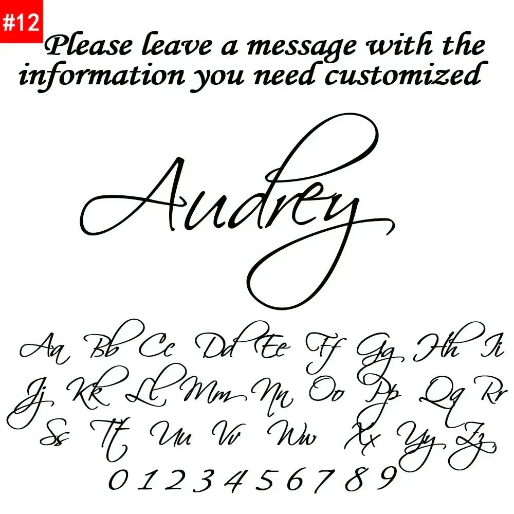 Custom Hollow Love Name Ring Personalized 18K Stainless Steel Opening Adjustable Ring Jewelry Birthday Party Gift Wholesale