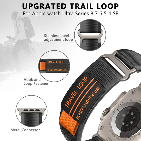 Apple Watch Nylon Band - Rugged Trail Loop